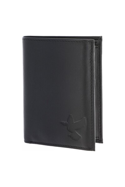 oxmox Leder Geldbörse RFID-Schutz Leder 13 cm
