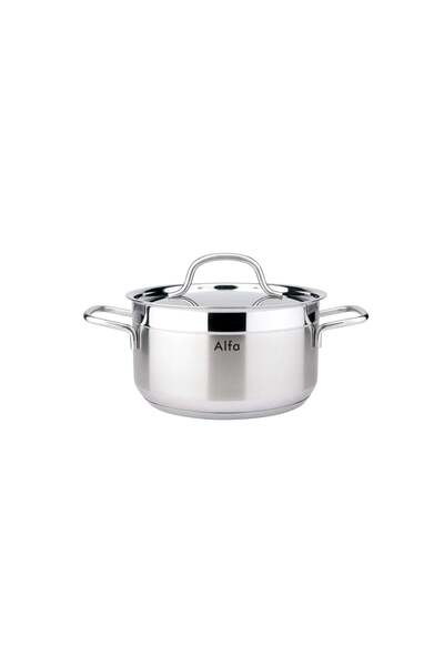 Alpha Stainless Steel Cooking Pot 4.5 Liters 22 x 12 cm 22 AL 20