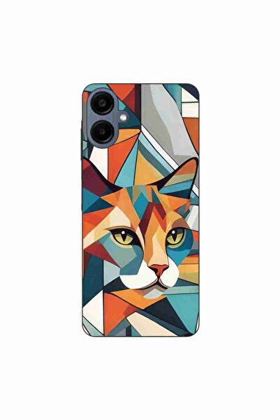 OEM Husa compatibila cu Samsung Galaxy A06 Silicon Gel Tpu Model Cubic Cat Art