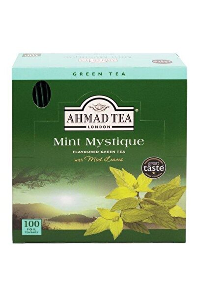Ahmad Tea Aromatic Mint Infused Green Tea Bags (100 Count)
