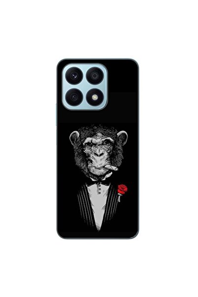 OEM Husa compatibila cu Honor X8a Silicon Gel Tpu Model Cigar Monkey