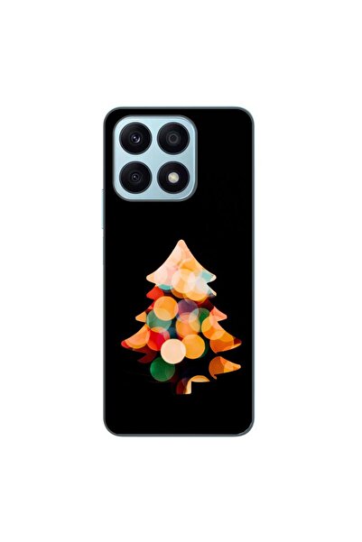 OEM Husa compatibila cu Honor X8a Silicon Gel Tpu Model Craciun Brad Fundal N...
