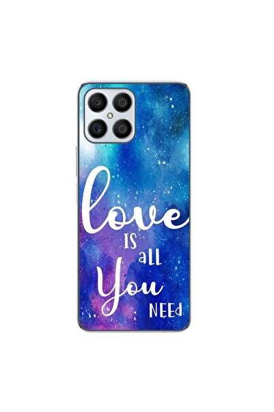 OEM Husa compatibila cu Honor X8 Silicon Gel Tpu Model Love Is All You Need
