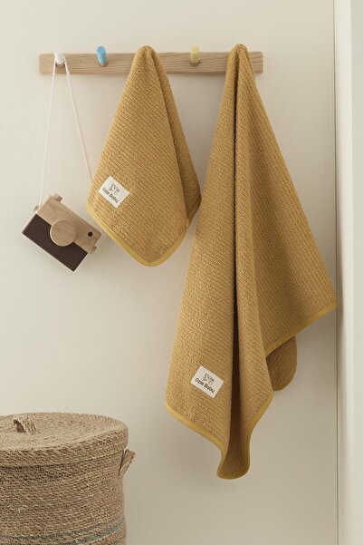 Semecca 100% Cotton Children's Towel Set 30X50 and 50X100