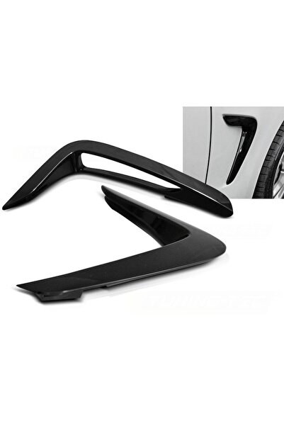 AutoUp Ornament prag lateral pentru BMW Seria 4 F32, F33, F36 – Negru lucios