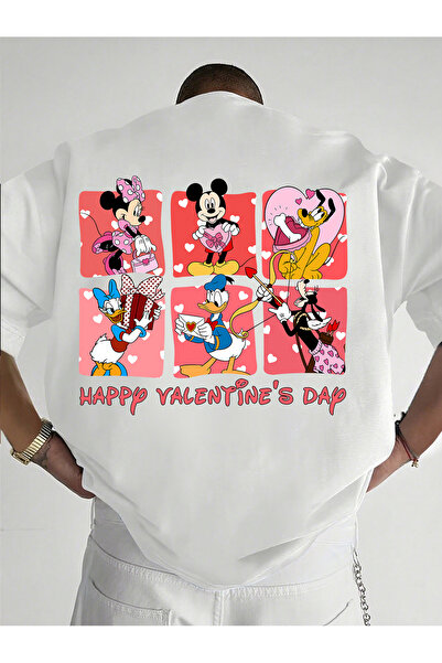 SAUDI DISNEYLAND disneyland Men and Women's 100% Cotton T-Shirt - Oversized C...