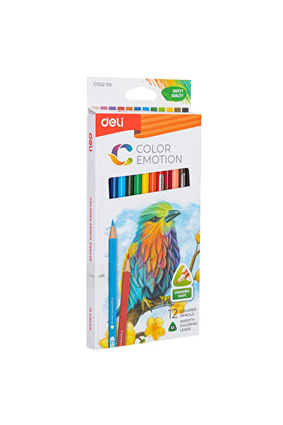 Deli 12 ΧΡΩΜΑΤΙΣΤΑ ΜΟΛΥΒΙΑ ΧΡΩΜΑΤΟΣ " (12 Colorful Pencils " is a common tran...