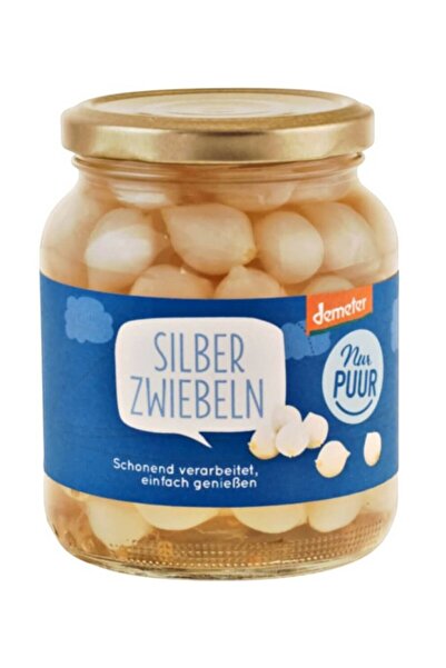 Nur Puur Ceapa perle bio si demeter in otet, 340 g
