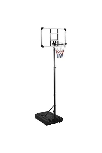 vidaxl Suport coș de baschet, transparent, 235-305 cm, policarbonat