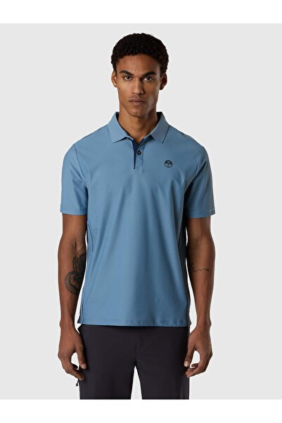 North Sails Regular Fit Uv Protection Short Sleeve Polo Collar Men's T-Shirt