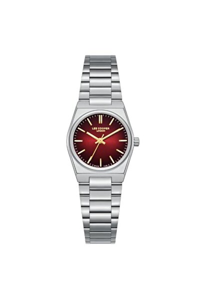 Lee Cooper Women's 3H Red To Black Dial Watch - LC08362.380