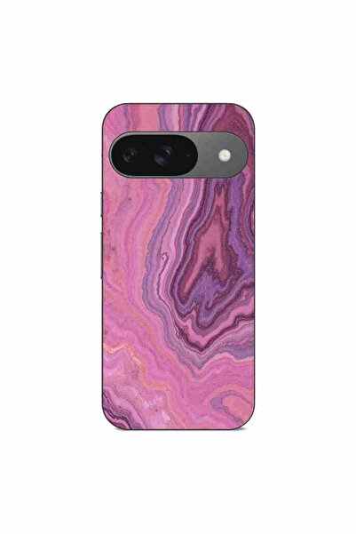 OEM Husa compatibila cu Google Pixel 9 Pro Silicon Gel Tpu Model Pink Quartz ...