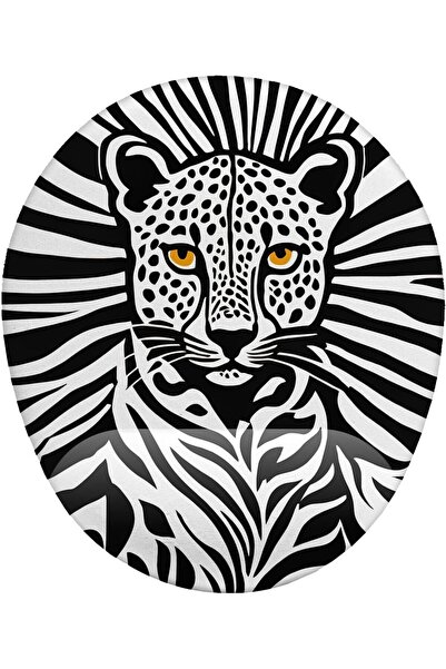 Yıldızan Nzr Beautestore Leopard Patterned Mouse Pad with Wrist Support 2026 ...