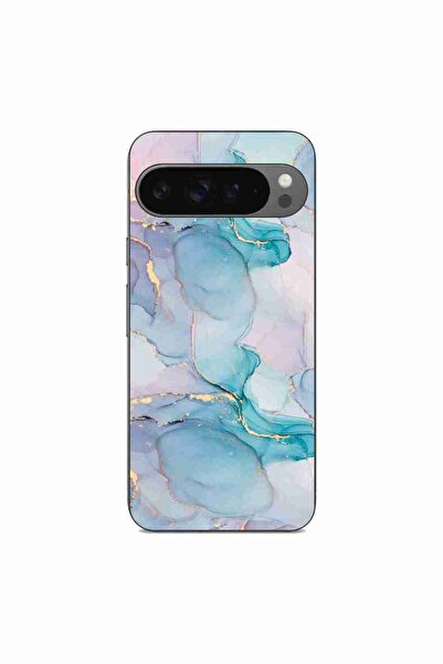 OEM Husa compatibila cu Google Pixel 9 Pro XL Silicon Gel Tpu Model Abstract ...