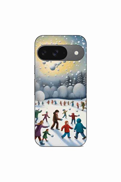 OEM Husa compatibila cu Google Pixel 9 Silicon Gel Tpu Model Copii la Joaca I...