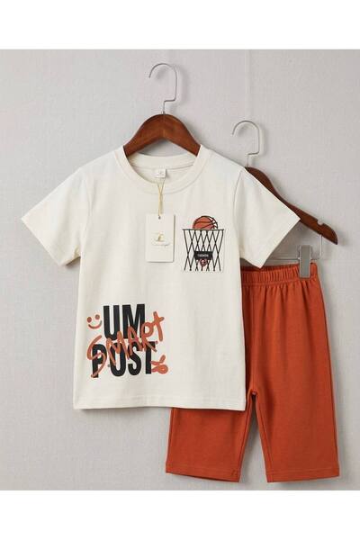 Milanlı Kids Boy's Cotton Summer Set (Top and Bottom)