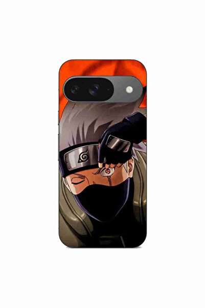 OEM Калъф, съвместим с Google Pixel 9, силиконов гел TPU, с шарка Хатаке Копи...