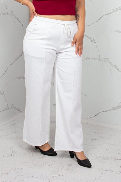 Truva XXL Plus Size No-Show Lycra Palazo Pants