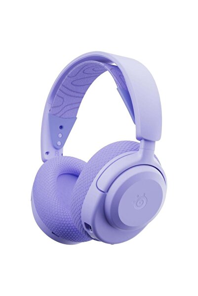 SteelSeries Arctis Nova 3PC Wireless ve Bluetooth Gaming Kulaklık - Lila