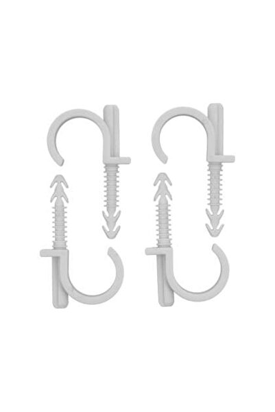 Vorel Set 4 Cleme Simple Cu Montare Rapidă, Pentru Țevi 32Mm