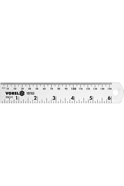 Vorel Riglă Aluminiu 150Mm/6''