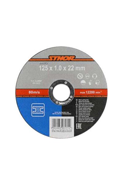 Sthor Disc Debitat Metalic 125X1X22Mm