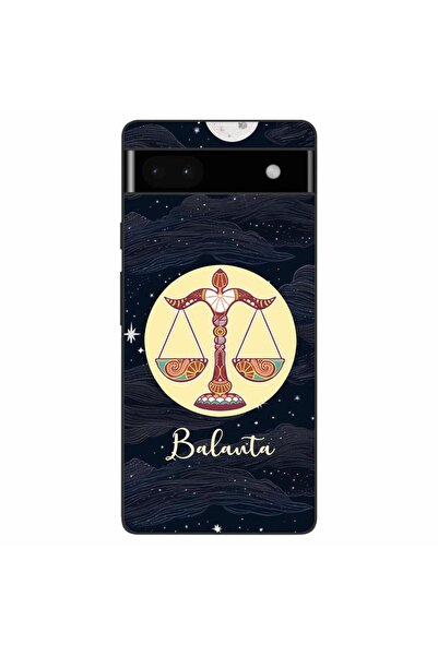 OEM Калъф, съвместим с Google Pixel 6A, силиконов гел TPU, с шарка Хороскоп В...