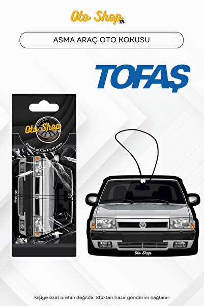 OTOSHOPTR TOFAŞ Araba Kokuları Serisi Oto Araç Kokusu (Gri)