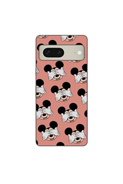 OEM Husa compatibila cu Google Pixel 7 Silicon Gel Tpu Model Mickey Pattern P...
