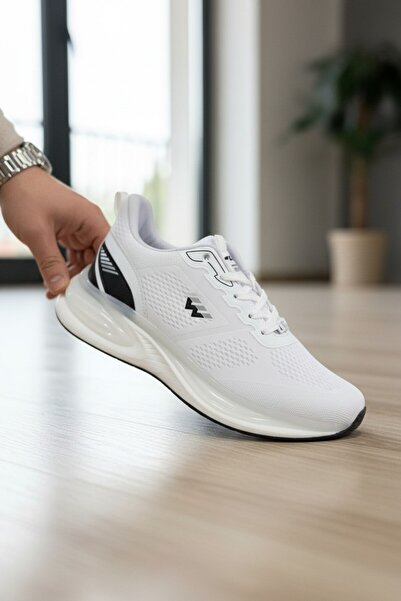 enoch Men's Comfortable Running Sports Shoes with Knitted Fabric Technology a...