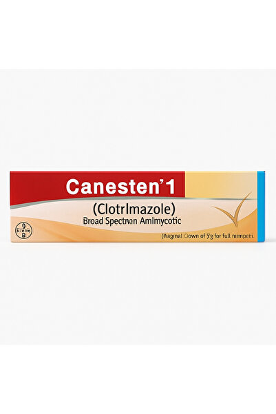 Canesten كريم كانستين المهبلي مع أداة تطبيق ٥ غرام، يكفي ليوم واحد | 1 Vagina...