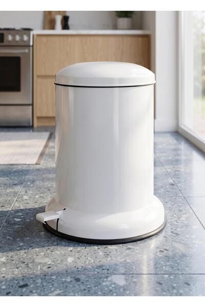 The Mia Trash Can White 31X38X52 cm