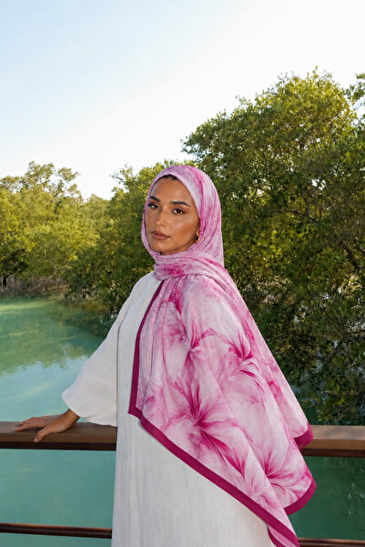 Şehr-i Şal İstanbul Women's Shawl French Silk Premium Stylish Shawl Cotton Su...