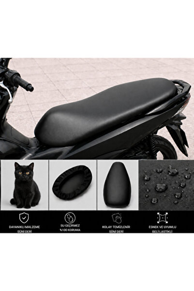 lawrenceshop Husa de protecție impermeabilă pentru șa motocicletei Yamaha Vir...