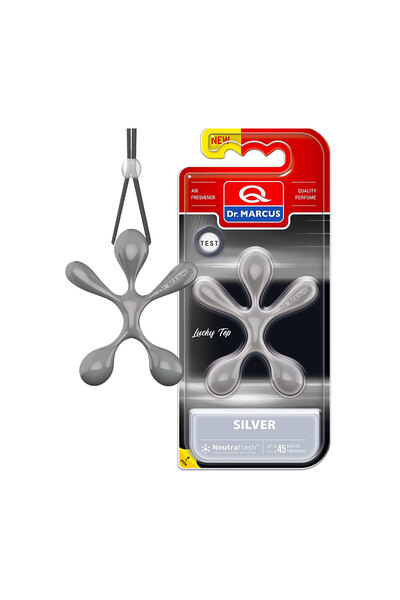 OEM Odorizant auto Dr. Marcus Lucky Top Silver, efect minim 2 saptamani