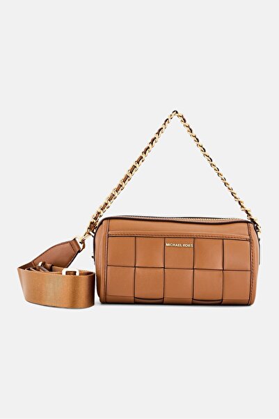 Michael Kors Women Brand Logo Handbag, Brown