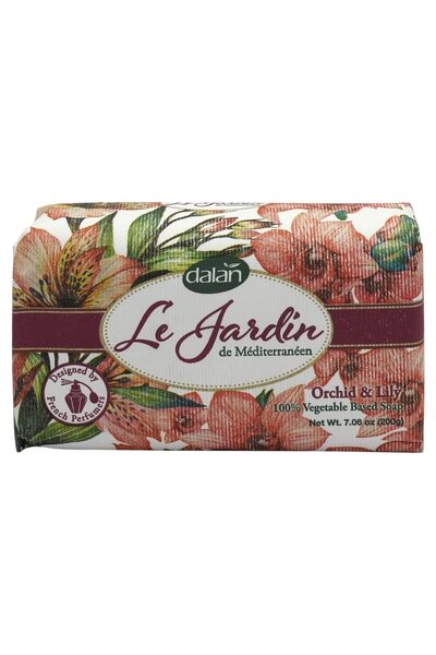 SOHO Soap, Dalan Le Jardin, Solid 200 g Orchid,