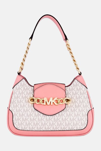 Michael Kors Women Monogram Pattern Shoulder Bag, Multicolor