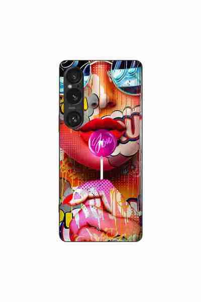 OEM Husa compatibila cu Sony Xperia 1 VI Silicon Gel Tpu Model Pop Art Lolipop