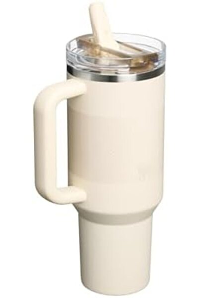 Yıldızan Tamgün the Protour Flip Straw Tumbler 1.18L / 40oz Beige Water Bottl...