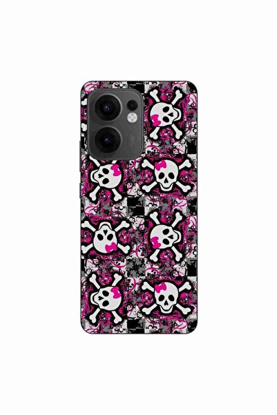 OEM Husa compatibila cu Oppo Reno13 F Silicon Gel Tpu Model Pop Art Skeleton