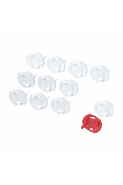 YUPY Set of 12 white socket protectors, 2 x 2.8 cm, Yupy®