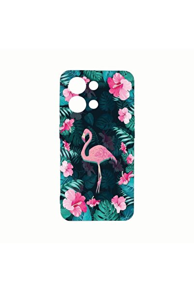 bestcase Θήκη Σιλικόνης, Συμβατή με Oppo Reno8 Pro, Φλαμίνγκο, Ανθεκτική στη ...