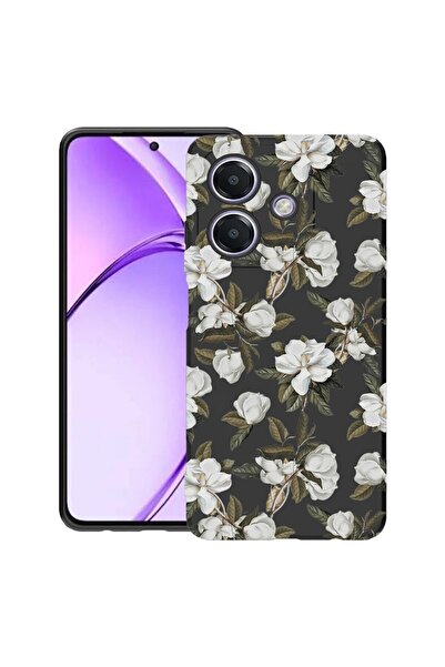 bestcase ¬Æ Husa TPU Ultra Slim Compatibila cu OPPO A40 / A40M / A60 5G, Flor...