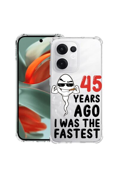 bestcase Противоударен калъф за OPPO Reno14 F / FS с дизайн 45 години преди, ...