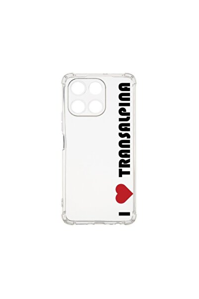 bestcase Θήκη για Honor 200 Smart, Αντικραδασμική 1.5MM, Αγαπώ την Transalpin...