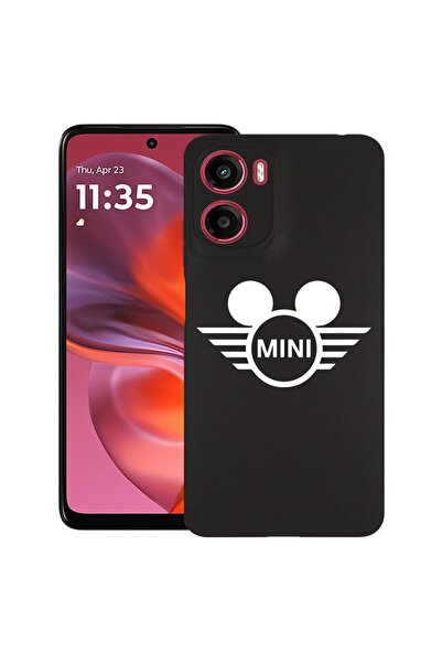 bestcase Калъф за Motorola Moto E15 / Moto G05, Мини забавен, Тънък силиконов...