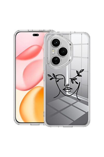 bestcase ¬Æ Husa Clear Silicon pentru Honor 400 Pro, Woman Abstract, 2036424 ...
