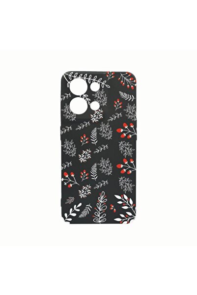 bestcase Силиконов калъф, съвместим с Oppo Reno8 Pro, Бери, Устойчив на износ...