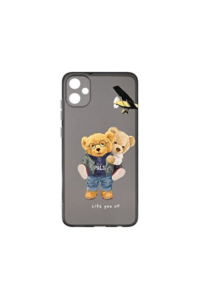 bestcase Графитен силиконов калъф 1.5ММ, съвместим с Honor 100, дизайн Мече м...